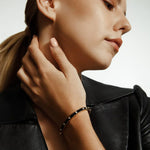 MICHAEL M Bracelet Chroma Extruded Bezel Bangle
