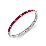 MICHAEL M Bracelet Chroma Extruded Bezel Bangle