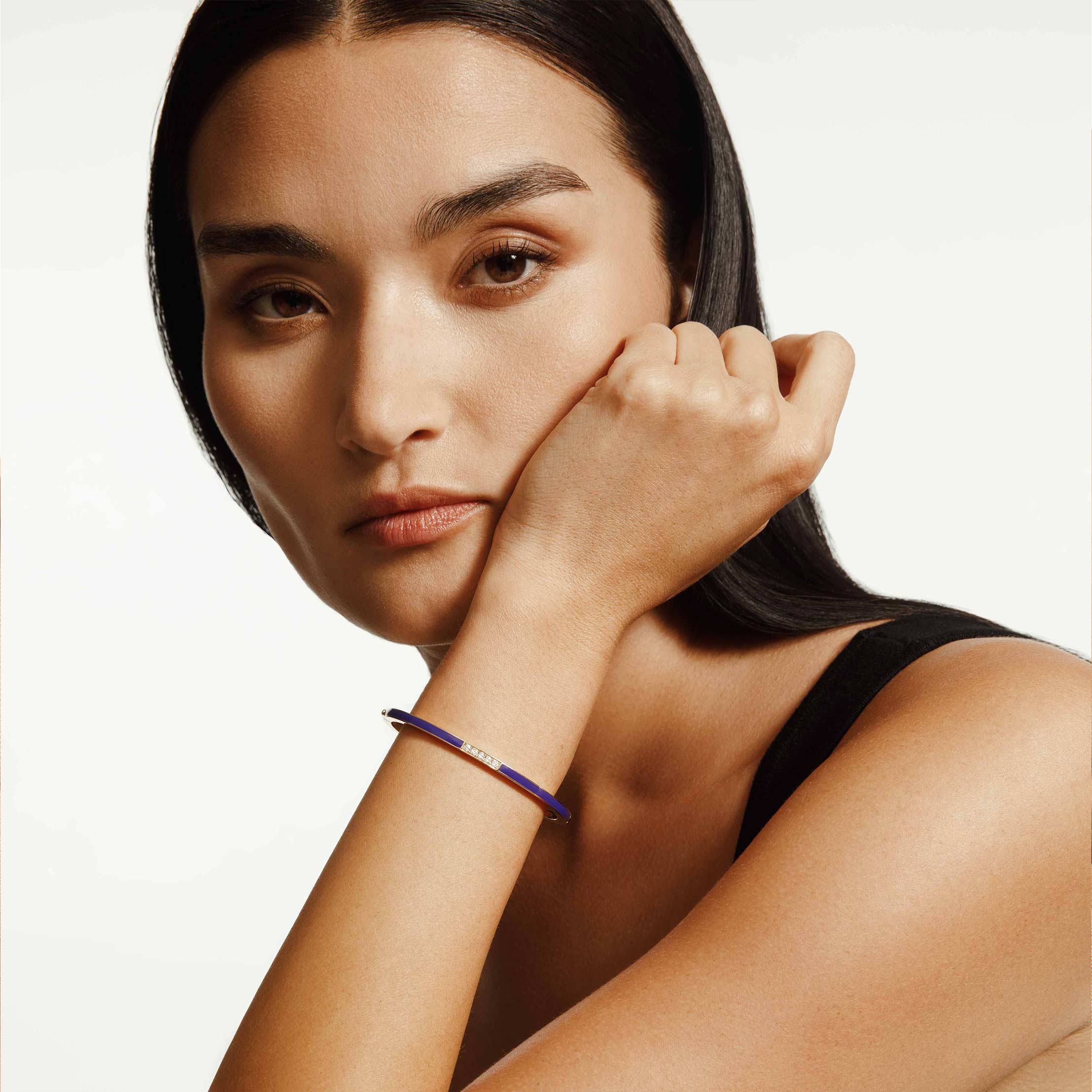 MICHAEL M Bracelet Chroma Pavé Stacking Bracelet