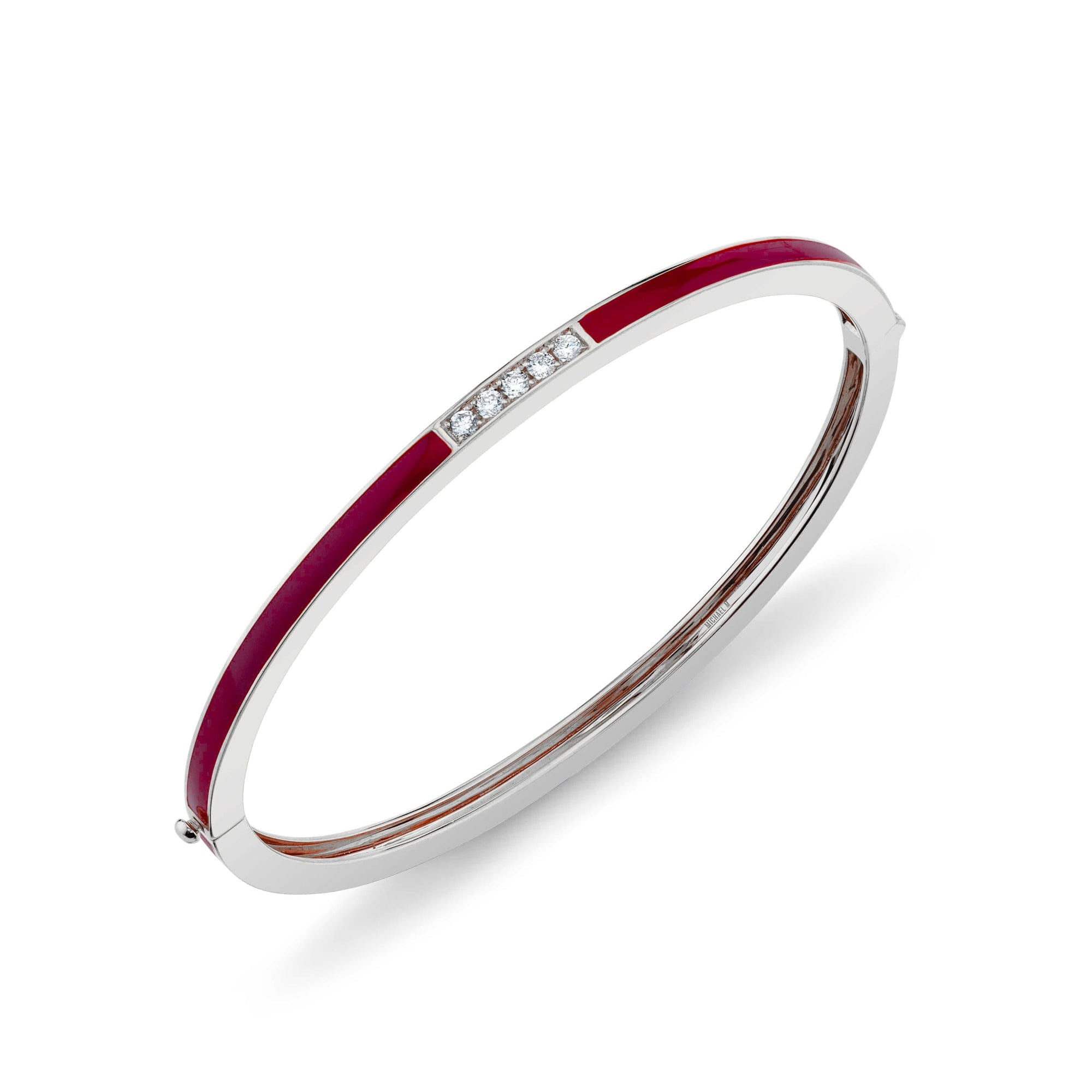 MICHAEL M Bracelet Chroma Pavé Stacking Bracelet