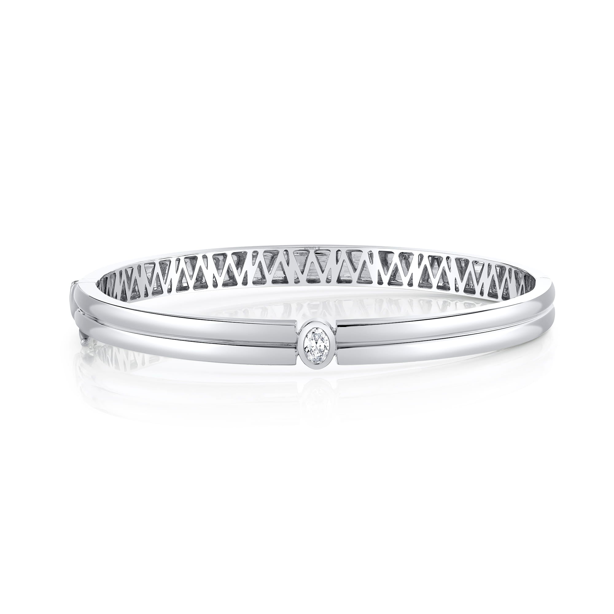 MICHAEL M Bracelet Orb Oval Split Bangle