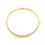 MICHAEL M Bracelet Orb Oval Split Pavé Bangle