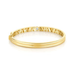 MICHAEL M Bracelet Orb Oval Split Pavé Bangle