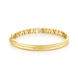 MICHAEL M Bracelet Orb Oval Split Pavé Bangle