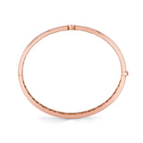 MICHAEL M Bracelet Orb Oval Split Pavé Bangle