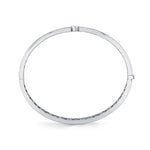 MICHAEL M Bracelet Orb Oval Split Pavé Bangle