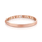 MICHAEL M Bracelet Orb Oval Split Pavé Bangle