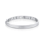 MICHAEL M Bracelet Orb Oval Split Pavé Bangle