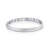 MICHAEL M Bracelet Orb Oval Split Pavé Bangle