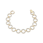 MICHAEL M Bracelets 14K Yellow Gold / 6.5" Cloud Infinity Bracelet BR381-6.5