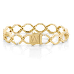 MICHAEL M Bracelets 14K Yellow Gold / Small Octave Chain Link Bracelet BR549S