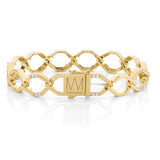 MICHAEL M Bracelets 14K Yellow Gold / Small Octave Chain Link Bracelet BR549S