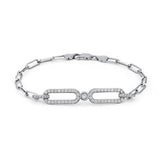 MICHAEL M Bracelets Double Link ID Bracelet