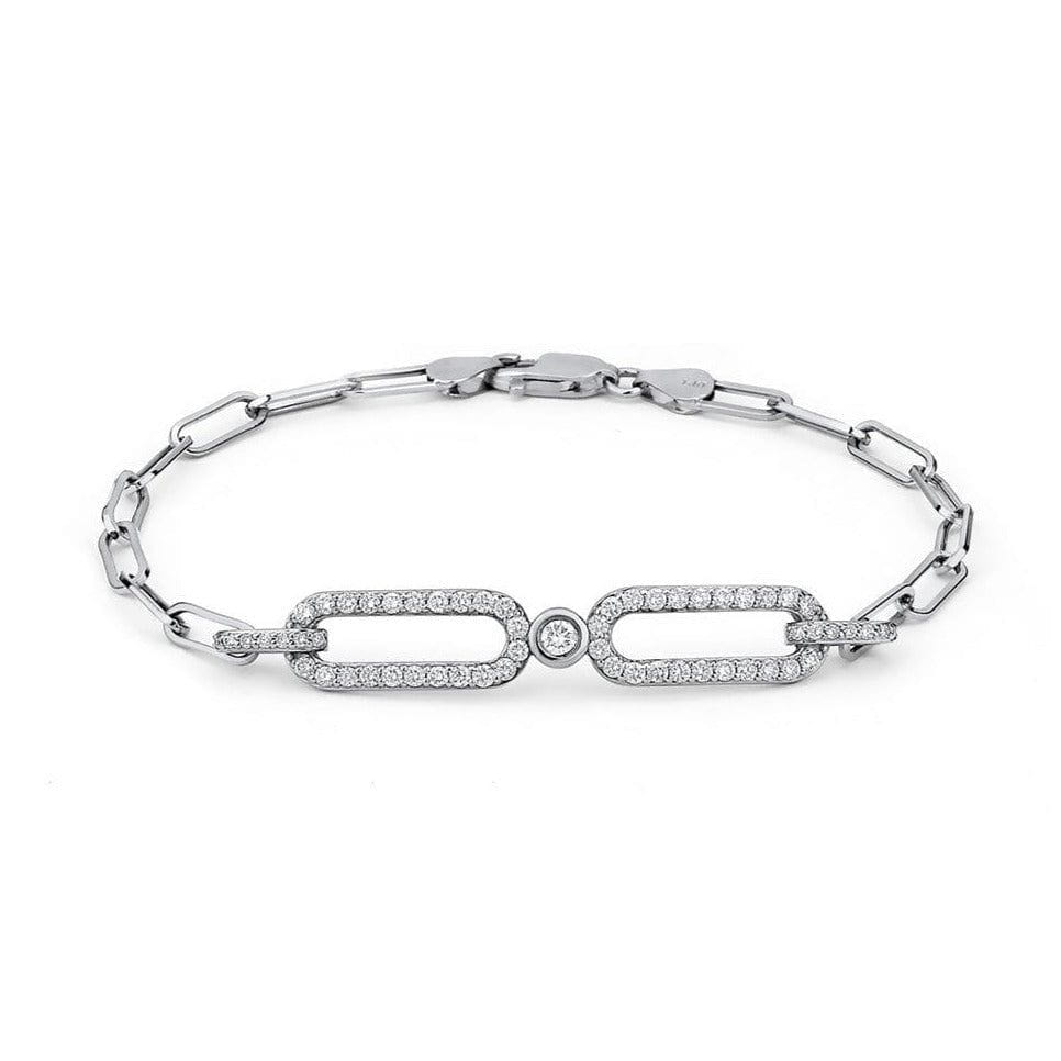MICHAEL M Bracelets Double Link ID Bracelet