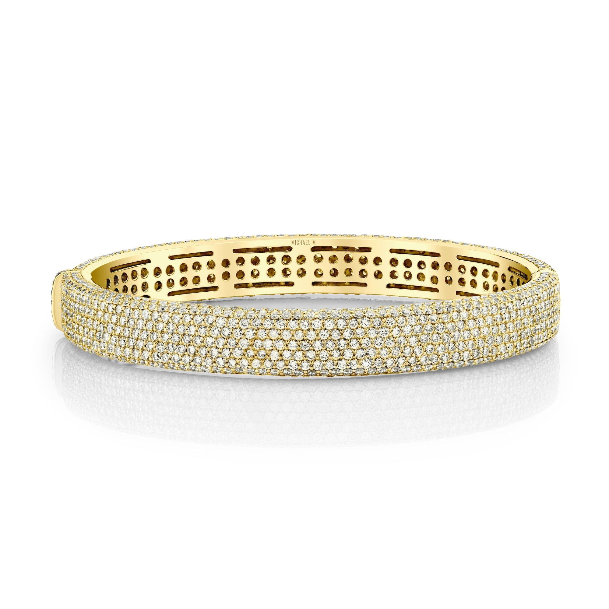 MICHAEL M Bracelets Europa Diamond Pave Infinity Bracelet
