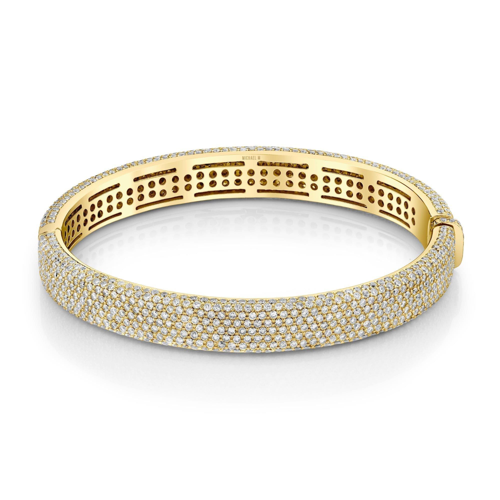 MICHAEL M Bracelets Europa Diamond Pave Infinity Bracelet