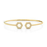MICHAEL M Bracelets Hex Flex Cuff