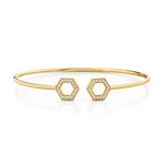 MICHAEL M Bracelets Hex Flex Cuff