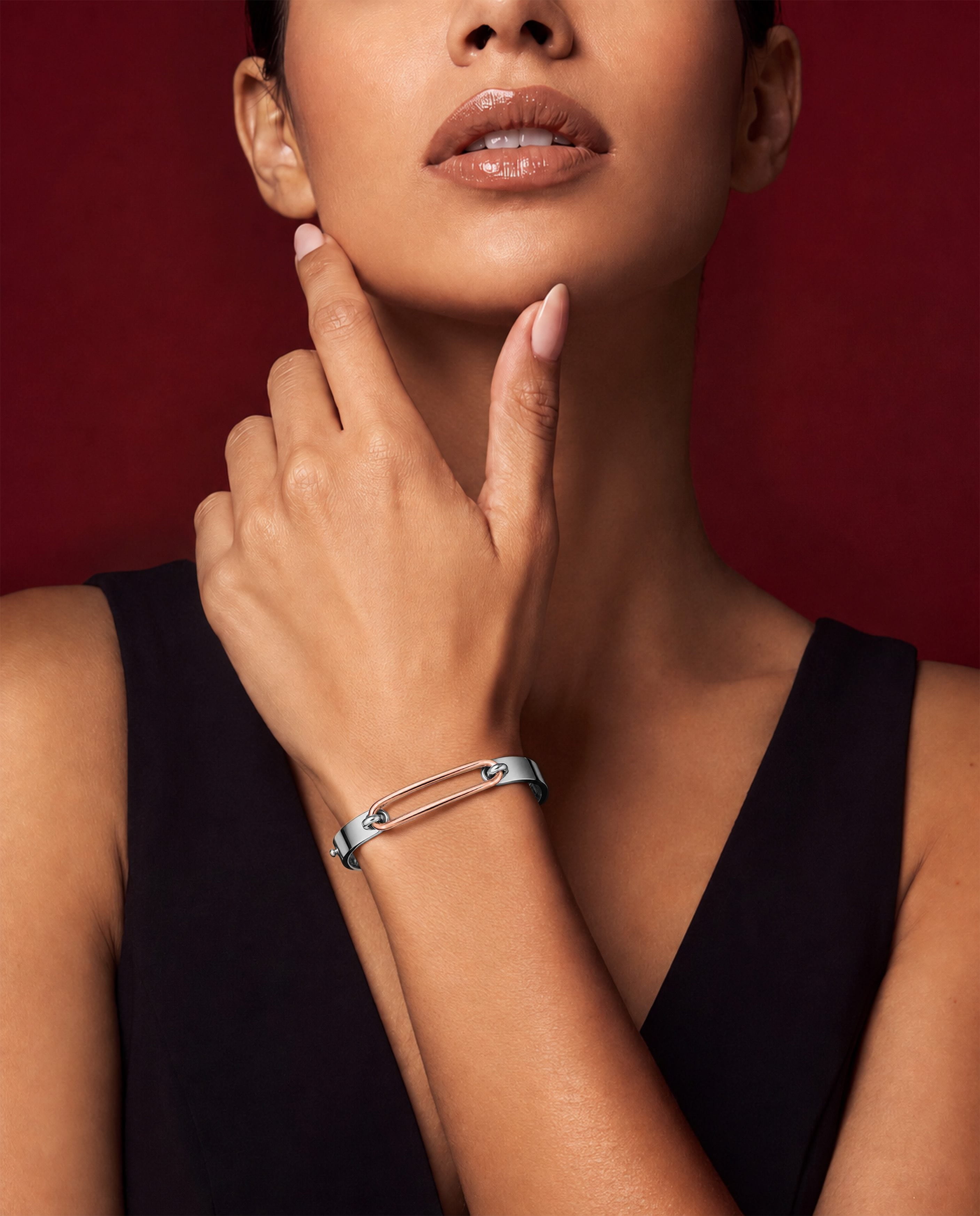 MICHAEL M Bracelets Luxe Link Bracelet in Gold & Silver