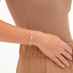 MICHAEL M Bracelets Pave Alignment Cuff