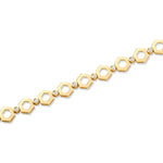 MICHAEL M Bracelets Plain Hex Infinity Bracelet