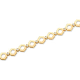 MICHAEL M Bracelets Plain Hex Infinity Bracelet