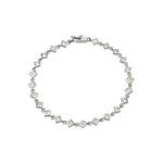MICHAEL M Bracelets Princess Bezel Tennis Bracelet
