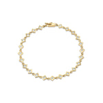 MICHAEL M Bracelets Princess Bezel Tennis Bracelet