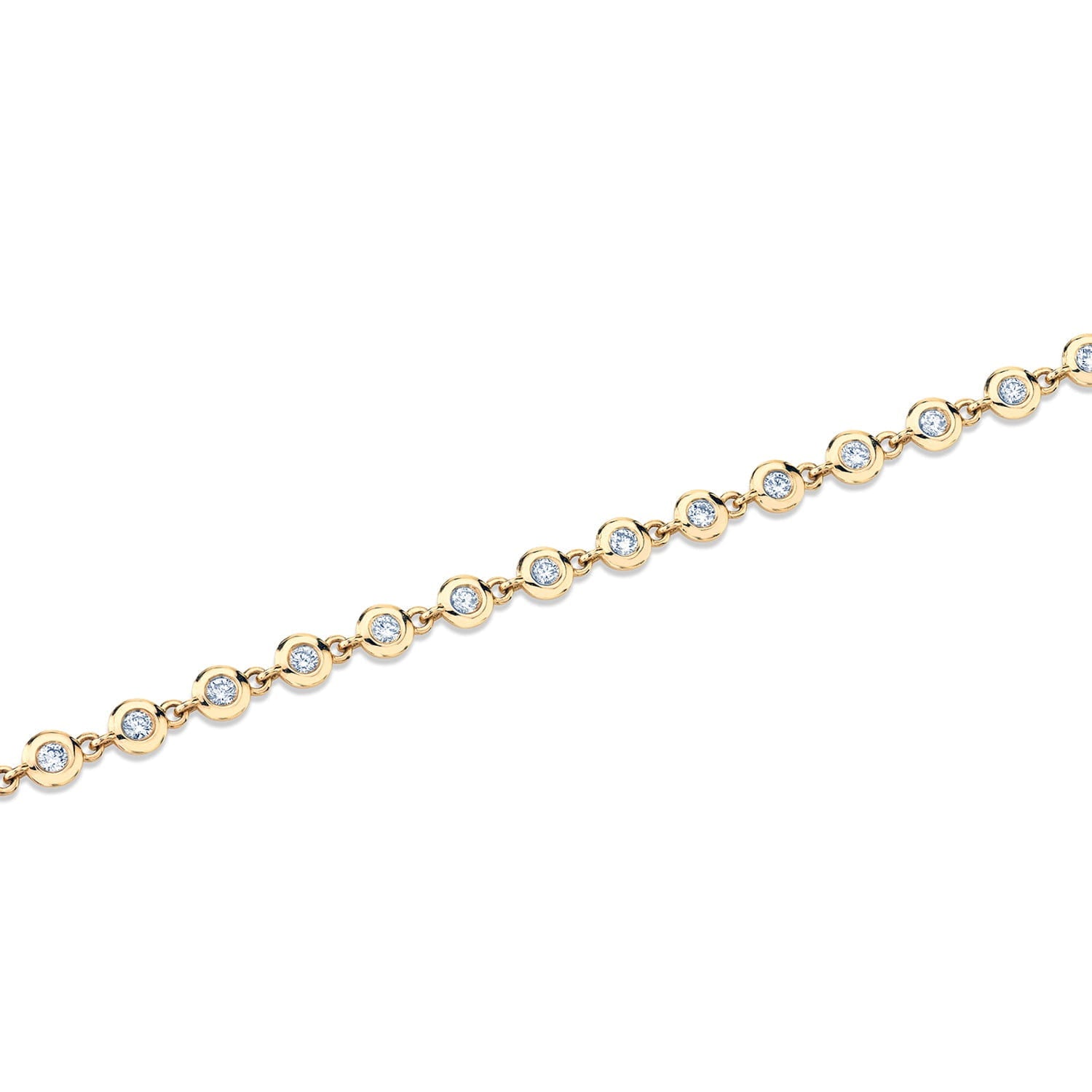 MICHAEL M Bracelets Round Bezel Tennis Bracelet