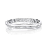 MICHAEL M Bracelets Silver Orb Split Hinged Bracelet