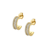 MICHAEL M Earrings 14K Yellow Gold Europa Huggies ER444-14KYG