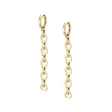 MICHAEL M Earrings 14K Yellow Gold Signature Drop Earrings ER433YG