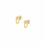 MICHAEL M Earrings 14K Yellow Gold Singleton Studs ER354