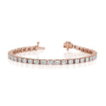 MICHAEL M Earrings 18K Rose Gold Meksian Emerald Bracelet Petite