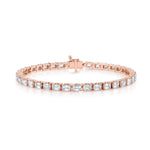 MICHAEL M Earrings 18K Rose Gold Meksian Emerald Bracelet Petite