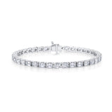 MICHAEL M Earrings 18K White Gold Meksian Emerald Bracelet Petite