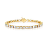 MICHAEL M Earrings 18K Yellow Gold Meksian Emerald Bracelet Petite BR601M
