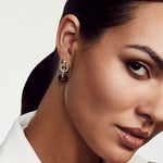 Chroma Gold Arch Drop Earrings