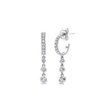 MICHAEL M Earrings Chroma Gold Dangle Hoops