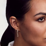 MICHAEL M Earrings Chroma Gold Dangle Hoops