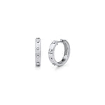 MICHAEL M Earrings Chroma Gold Hinge Hoops