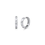MICHAEL M Earrings Chroma Gold Hinge Hoops