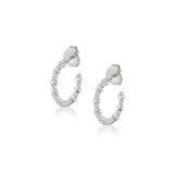 MICHAEL M Earrings Cloud Alternating Huggies