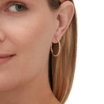 MICHAEL M Earrings Cloud Hoops
