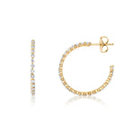 MICHAEL M Earrings Cloud Hoops