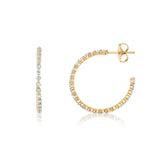 MICHAEL M Earrings Cloud Hoops