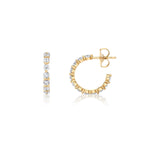 MICHAEL M Earrings Cloud Huggies