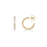 MICHAEL M Earrings Cloud Huggies