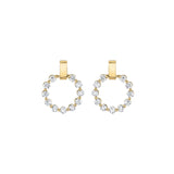 MICHAEL M Earrings Cloud Mini Single Drop Earrings