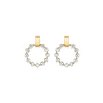 MICHAEL M Earrings Cloud Mini Single Drop Earrings